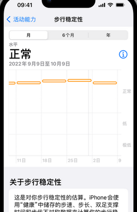 博野iPhone手机维修如何在iPhone开启'步行稳定性通知'