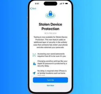博野苹果授权维修店分享被盗设备保护功能开启方法 