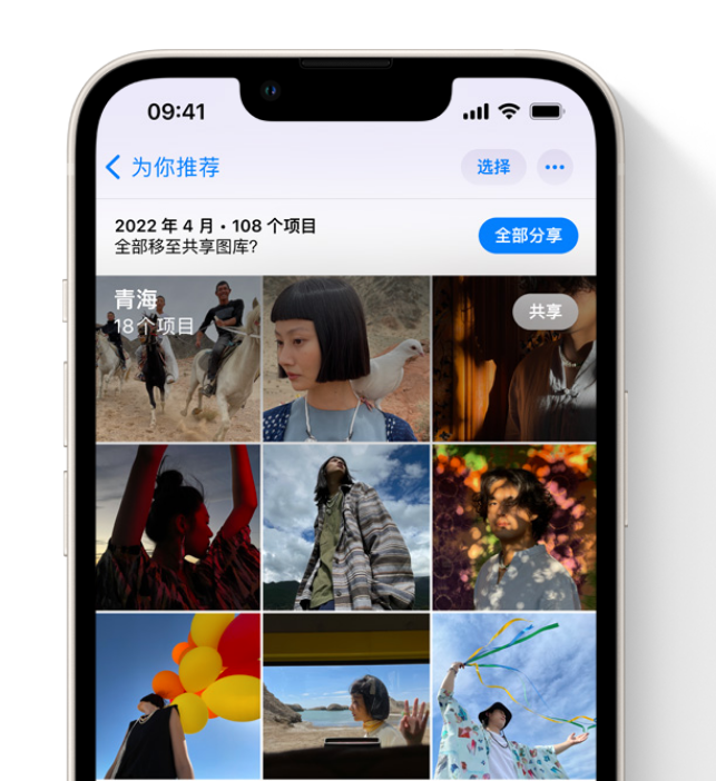 博野苹果维修网点分享在 iPhone 上使用共享图库 