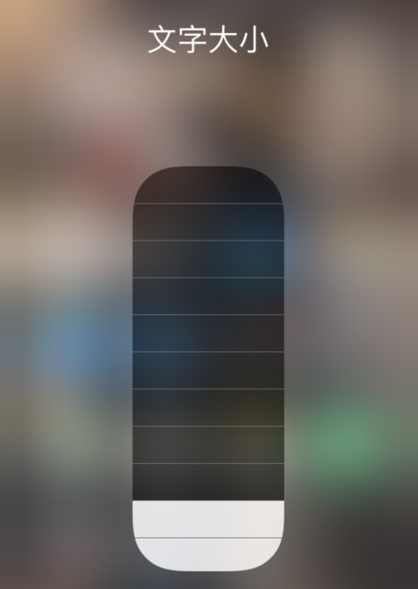 博野苹果手机维修分享小技巧：在 iPhone 控制中心快速调节字体大小 