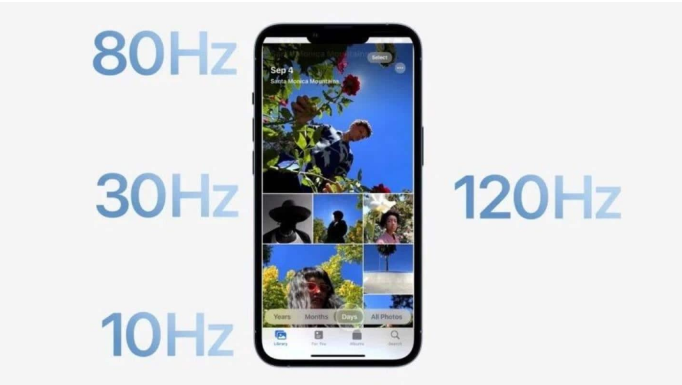 博野苹果14维修分享iPhone 14有高刷吗 