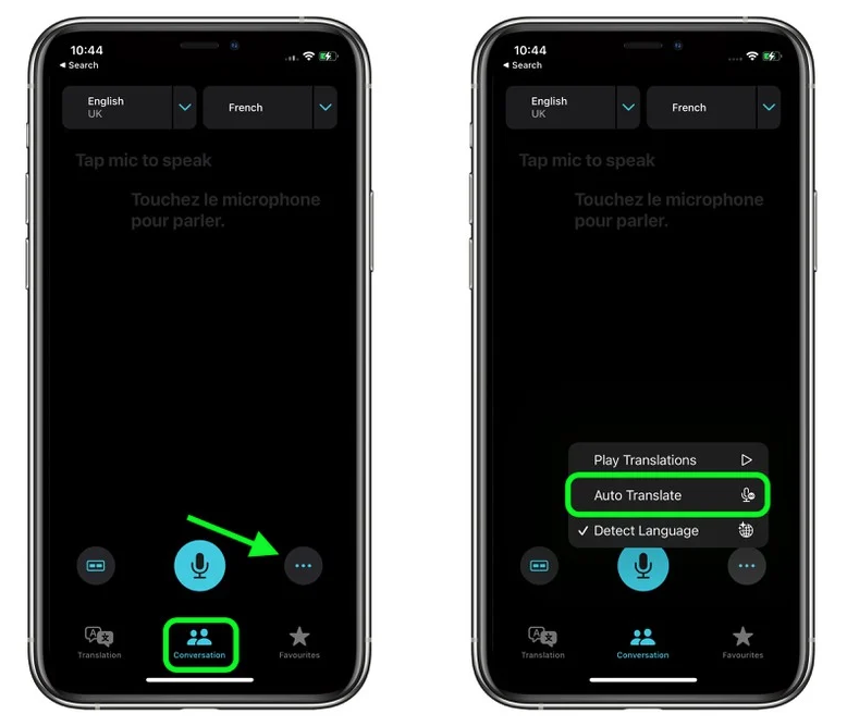 博野苹果手机维修分享iOS 15 “翻译” App 新改进 