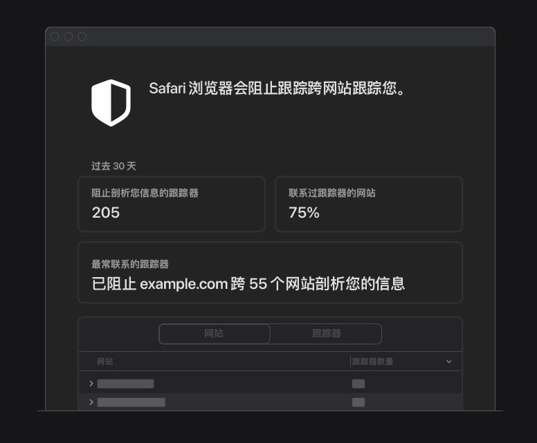 博野苹果手机维修分享如何在 Safari 浏览器中查看和打开隐私报告 